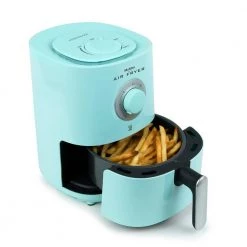Nostalgia 1 qt. Aqua MyMini Air Fryer -Air Fryers shop aqua nostalgia air fryers maf1aq 1f 1000