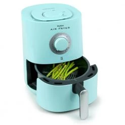 Nostalgia 1 qt. Aqua MyMini Air Fryer -Air Fryers shop aqua nostalgia air fryers maf1aq 44 1000