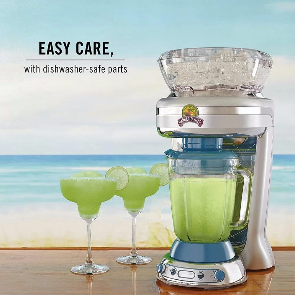 Margaritaville Key West Frozen Concoction Maker 48 oz. 3-Speed Beige Blender with Easy Pour Jar and XL Ice Reservoir 7 Margaritaville Key West Frozen Concoction Maker 48 oz. 3-Speed Beige Blender with Easy Pour Jar and XL Ice Reservoir - Image 5