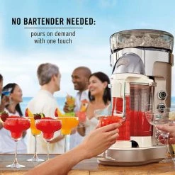 Margaritaville Bali Frozen Concoction Maker 60 oz. 3-Speed Beige Blender -Air Fryers shop beige margaritaville countertop blenders dm3500000000 1f 1000