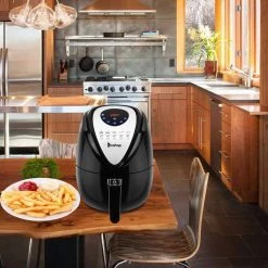 Winado 2.85 qt. Black Air Fryer with 7-Cooking Presets and Digital Touch Panel 15 Winado 2.85 qt. Black Air Fryer with 7-Cooking Presets and Digital Touch Panel -Air Fryers shop black air fryers 089655515589 76 1000