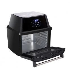 Winado 16.9 qt. Black Air Fryer Oven with Dehydrator Rotisserie -Air Fryers shop black air fryers 527077462963 4f 1000