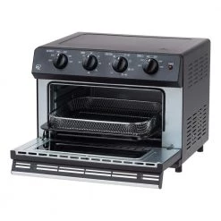 IRIS 19 Qt. Black Air Fryer with Convection Toaster Oven -Air Fryers shop black air fryers 594341 fa 1000