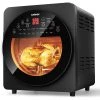 Cusimax 15.5 qt. Air Fryer Oven - Bake, Roast, Rotisserie, Dehydrate, Re-Heat 16 Quick Menu Presets 2 Cusimax 15.5 qt. Air Fryer Oven - Bake, Roast, Rotisserie, Dehydrate, Re-Heat 16 Quick Menu Presets -Air Fryers shop black air fryers cmaf 003 64 1000