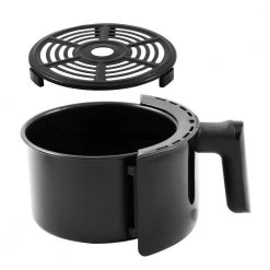 Unbranded Elite Gourmet 1-Qt. Black Compact Air Fryer -Air Fryers shop black air fryers eaf1121 1f 1000