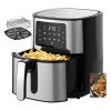 Unbranded 5.8 qt. Multi Tasker 8 Double Basket Air Fryer w/LED Touchscreen -Air Fryers shop black air fryers jy 570 64 1000