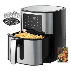 Unbranded 5.8 qt. Multi Tasker 8 Double Basket Air Fryer w/LED Touchscreen