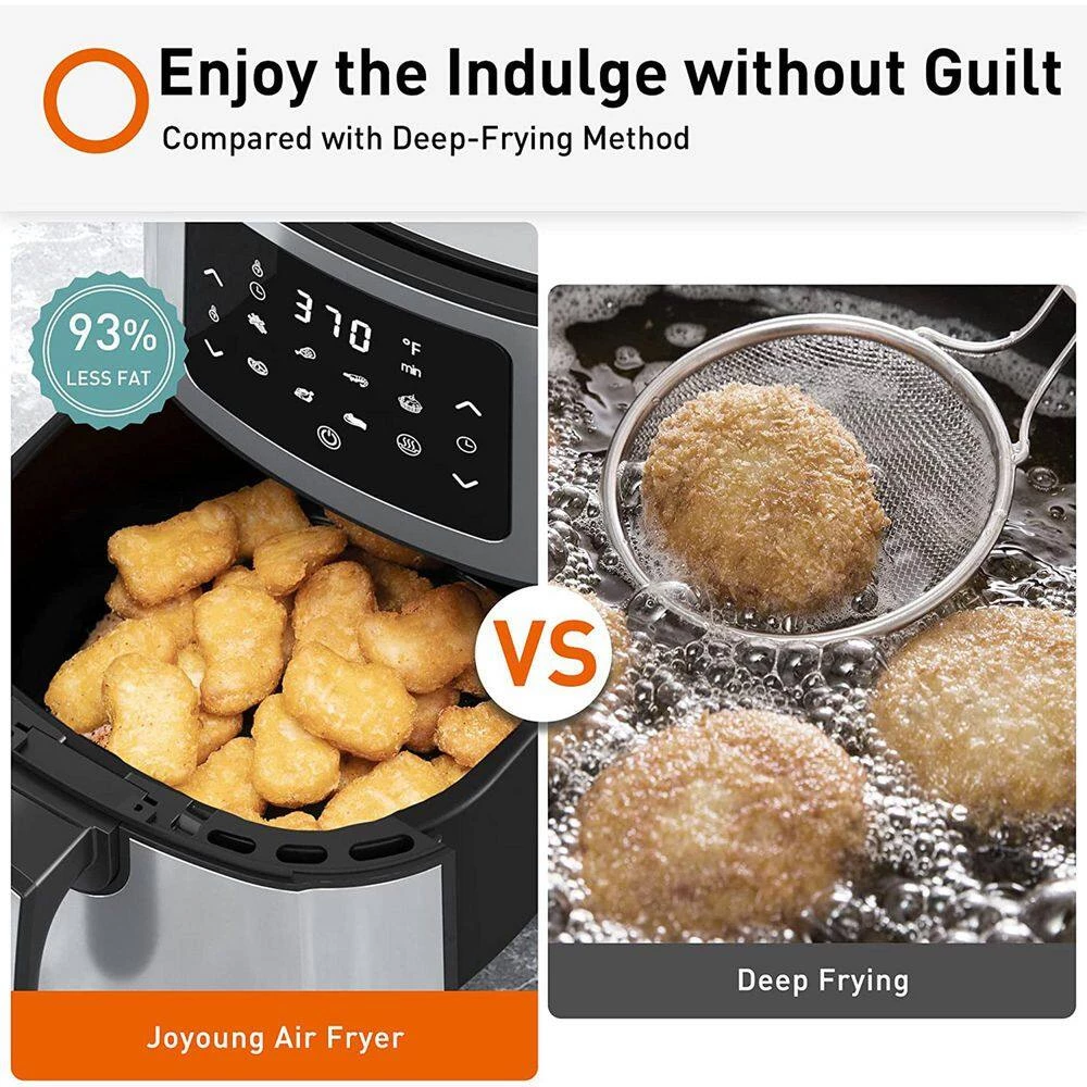 Unbranded 5.8 qt. Multi Tasker 8 Double Basket Air Fryer w/LED Touchscreen 8 Unbranded 5.8 qt. Multi Tasker 8 Double Basket Air Fryer w/LED Touchscreen - Image 6