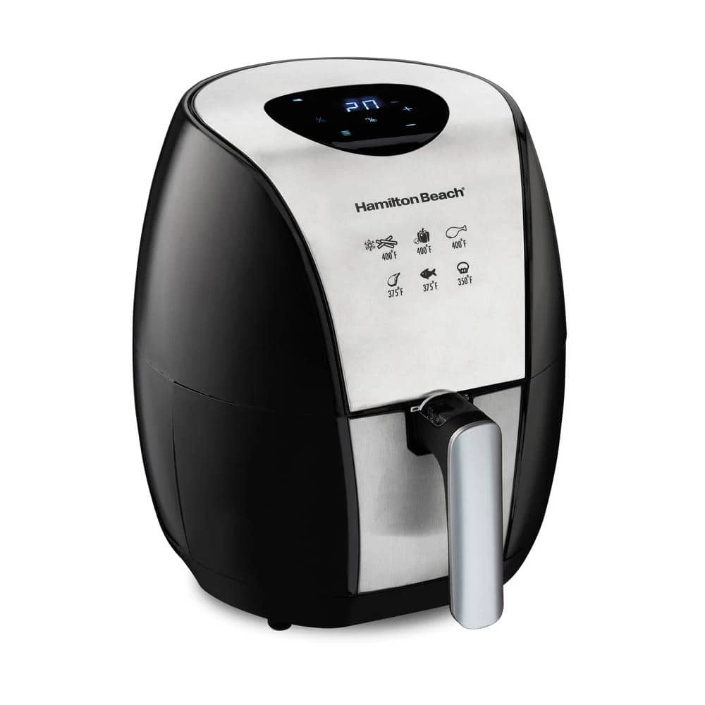 Hamilton Beach 3.4 Qt. Black Air Fryer with Nonstick Basket 3 Hamilton Beach 3.4 Qt. Black Air Fryer with Nonstick Basket