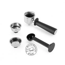 DeLonghi De'Longhi Stilosa Black and SS 15-Bar Pump Espresso Maker 15 DeLonghi De'Longhi Stilosa Black and SS 15-Bar Pump Espresso Maker -Air Fryers shop black and stainess steel delonghi espresso machines ec260bk 1f 1000