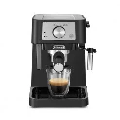 DeLonghi De'Longhi Stilosa Black and SS 15-Bar Pump Espresso Maker