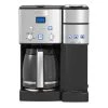 Cuisinart 12-Cup Coffee Center Stainless Steel Coffee Maker and Single-Serve Brewer 1 Cuisinart 12-Cup Coffee Center Stainless Steel Coffee Maker and Single-Serve Brewer -Air Fryers shop black and stainless steel cuisinart drip coffee makers ss 15p1 64 1000