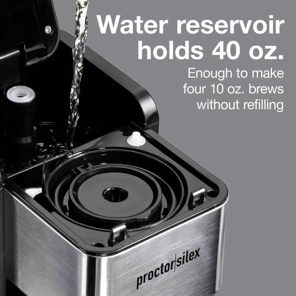 Hamilton Beach FlexBrew 1-Cup Black Drip Coffee Maker with Removable Reservoir 7 Hamilton Beach FlexBrew 1-Cup Black Drip Coffee Maker with Removable Reservoir - Image 5