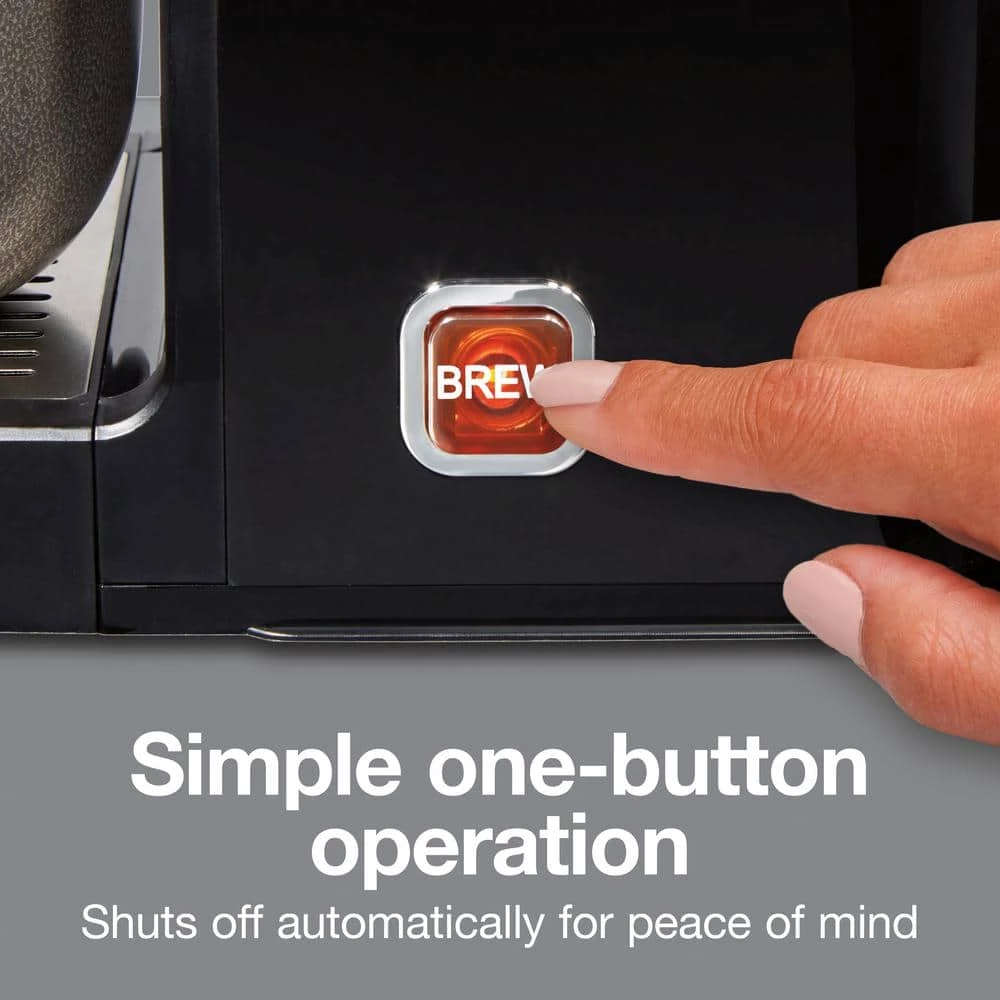 Hamilton Beach FlexBrew 1-Cup Black Drip Coffee Maker with Removable Reservoir 10 Hamilton Beach FlexBrew 1-Cup Black Drip Coffee Maker with Removable Reservoir - Image 8