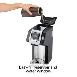 Hamilton Beach FlexBrew Black Single Serve Plus Coffee Maker -Air Fryers shop black and stainless steel hamilton beach single serve coffee makers 49979 44 1000