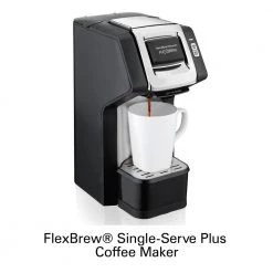 Hamilton Beach FlexBrew Black Single Serve Plus Coffee Maker -Air Fryers shop black and stainless steel hamilton beach single serve coffee makers 49979 4f 1000