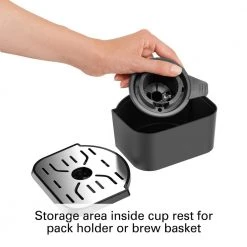 Hamilton Beach FlexBrew Black Single Serve Plus Coffee Maker -Air Fryers shop black and stainless steel hamilton beach single serve coffee makers 49979 fa 1000