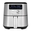 Kalorik MAXX 4 qt. Black and Stainless Steel Digital Air Fryer 1 Kalorik MAXX 4 qt. Black and Stainless Steel Digital Air Fryer -Air Fryers shop black and stainless steel kalorik air fryers ft 47821 bkss 64 1000