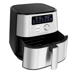 Kalorik MAXX 4 qt. Black and Stainless Steel Digital Air Fryer 14 Kalorik MAXX 4 qt. Black and Stainless Steel Digital Air Fryer -Air Fryers shop black and stainless steel kalorik air fryers ft 47821 bkss 77 1000