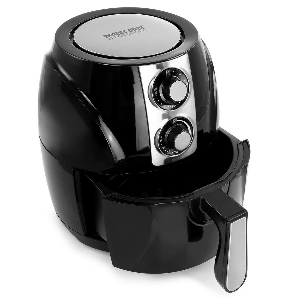 Better Chef 4.7 Qt. Black Air Fryer 4 Better Chef 4.7 Qt. Black Air Fryer - Image 2