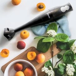 Better Chef 2-Speed Black Immersion Blender with Removable Attachments -Air Fryers shop black better chef immersion blenders 98589832m 4f 1000