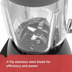 BLACK+DECKER 40 oz. 10-Speed Black Countertop Blender -Air Fryers shop black black decker countertop blenders bl2010bg 4f 1000