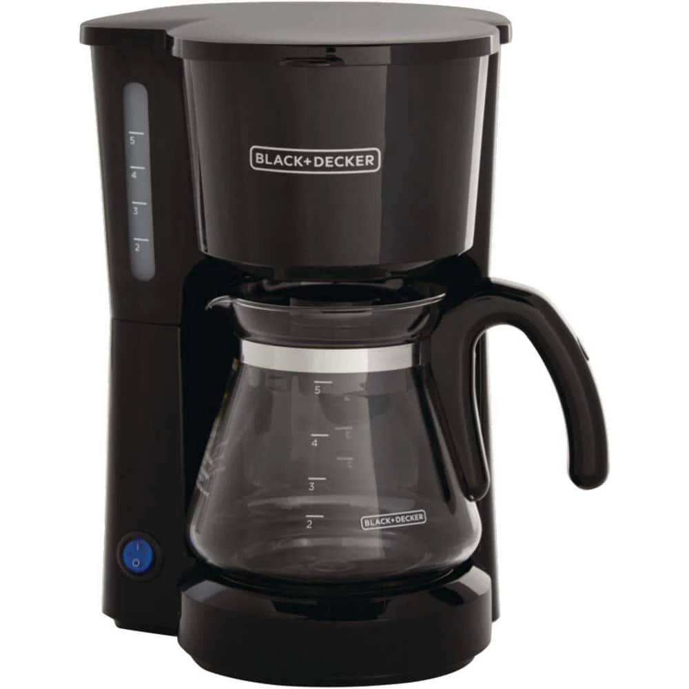 BLACK+DECKER 4-in-1 5-Cup Black Drip Coffee Maker 7 BLACK+DECKER 4-in-1 5-Cup Black Drip Coffee Maker - Image 5