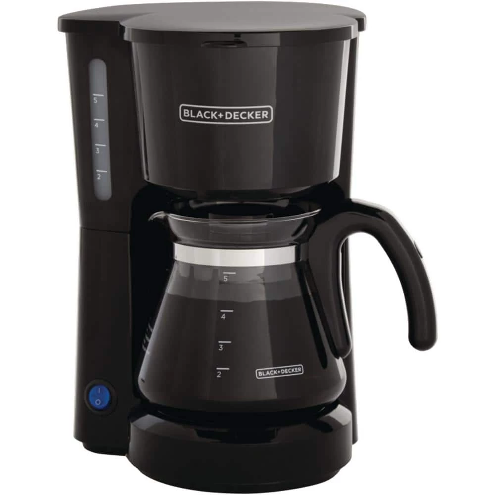 BLACK+DECKER 4-in-1 5-Cup Black Drip Coffee Maker 6 BLACK+DECKER 4-in-1 5-Cup Black Drip Coffee Maker - Image 4