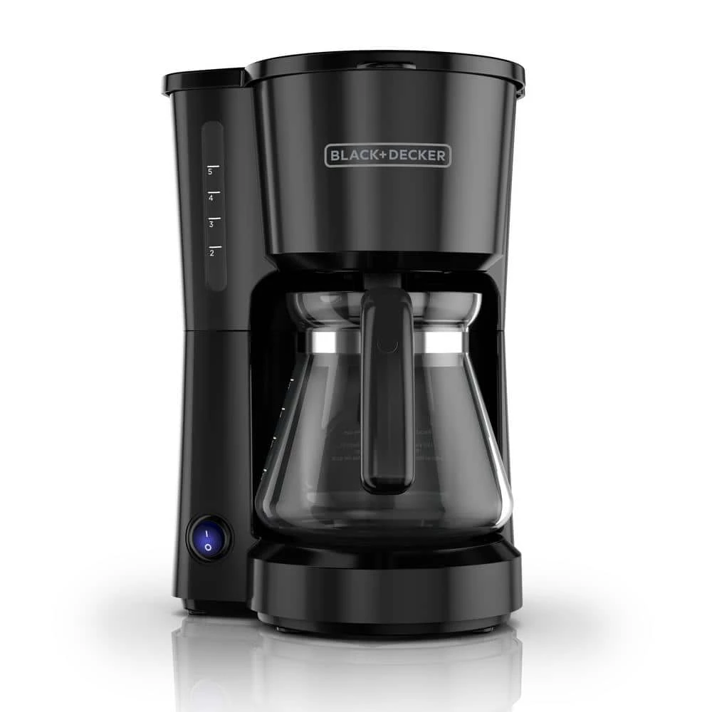 BLACK+DECKER 4-in-1 5-Cup Black Drip Coffee Maker 3 BLACK+DECKER 4-in-1 5-Cup Black Drip Coffee Maker