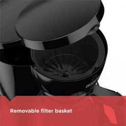 BLACK+DECKER 12-Cup Black Switch Coffee Maker with Duralife Glass Carafe 13 BLACK+DECKER 12-Cup Black Switch Coffee Maker with Duralife Glass Carafe -Air Fryers shop black black decker drip coffee makers cm0940bd 4f 1000