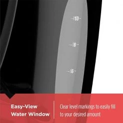 BLACK+DECKER 12-Cup Black Switch Coffee Maker with Duralife Glass Carafe 16 BLACK+DECKER 12-Cup Black Switch Coffee Maker with Duralife Glass Carafe -Air Fryers shop black black decker drip coffee makers cm0940bd fa 1000