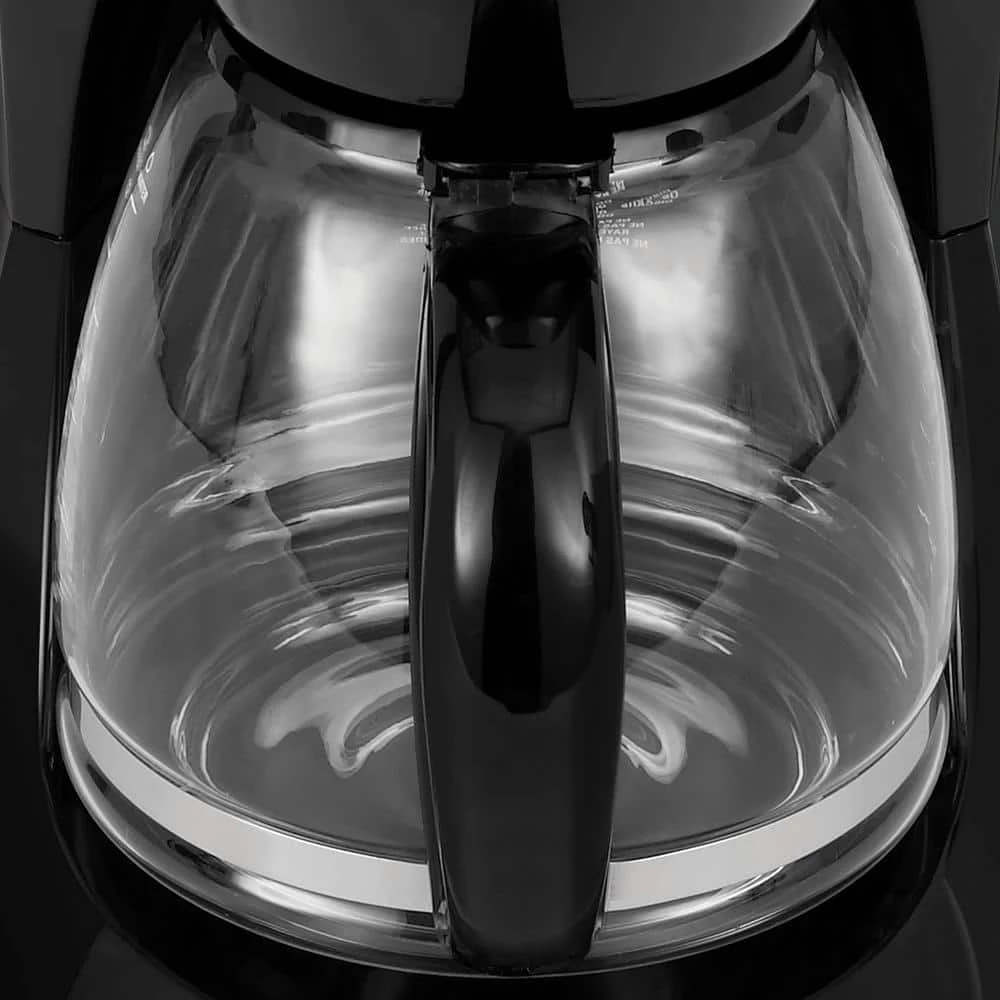 BLACK+DECKER 12-Cup Programmable Black Drip Coffee Maker with Glass Carafe, Built-In Timer and Automatic Shut-Off 7 BLACK+DECKER 12-Cup Programmable Black Drip Coffee Maker with Glass Carafe, Built-In Timer and Automatic Shut-Off - Image 5