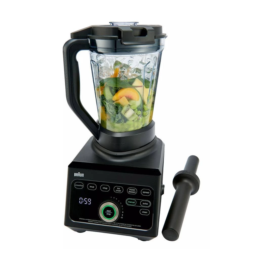 Braun TriForce 68 oz. 10 Speeds Plus Pulse Black Power Blender 7 Braun TriForce 68 oz. 10 Speeds Plus Pulse Black Power Blender - Image 5