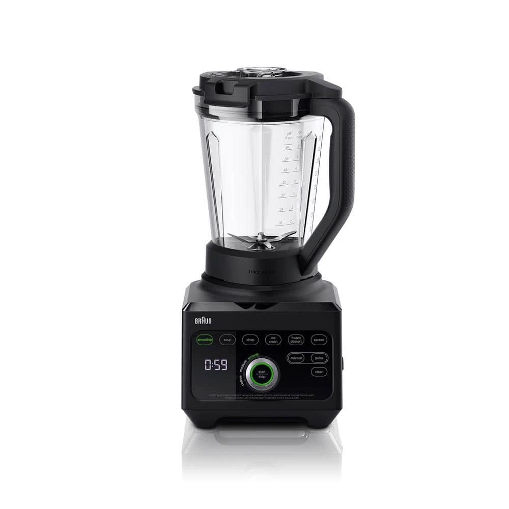 Braun TriForce 68 oz. 10 Speeds Plus Pulse Black Power Blender 3 Braun TriForce 68 oz. 10 Speeds Plus Pulse Black Power Blender
