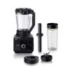 Braun TriForce 68 oz. 10 Speeds Plus Pulse Black Power Blender with Smoothie2Go -Air Fryers shop black braun countertop blenders jb9041bk 64 1000
