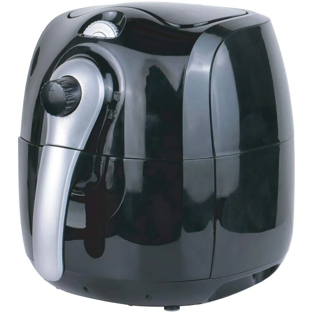 Brentwood 3.7 Qt. Black Air Fryer With Timer and Temperature Control 3 Brentwood 3.7 Qt. Black Air Fryer With Timer and Temperature Control