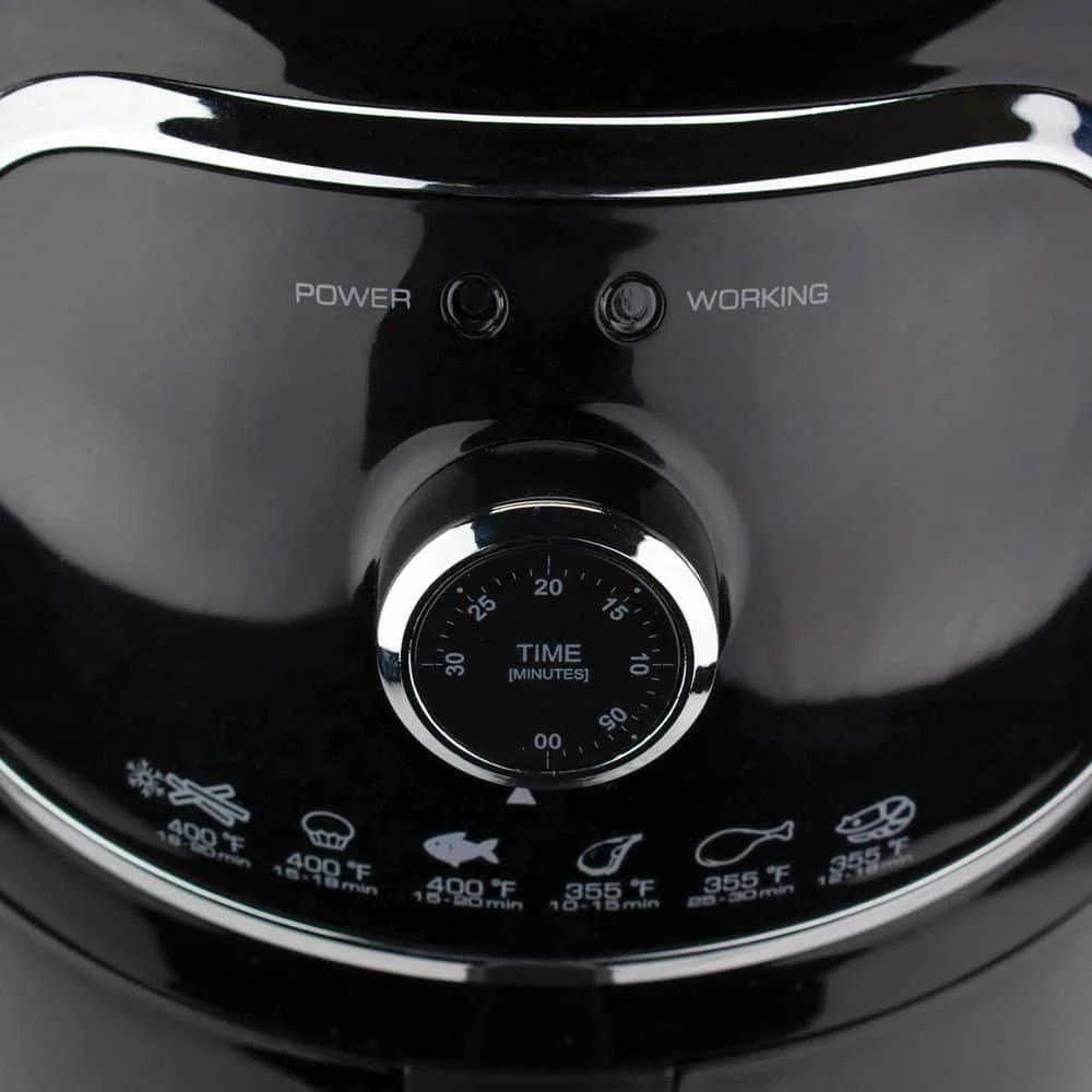 Brentwood Appliances 2 qt. Black Small Electric Air Fryer with Timer and Temperature Control 9 Brentwood Appliances 2 qt. Black Small Electric Air Fryer with Timer and Temperature Control - Image 7