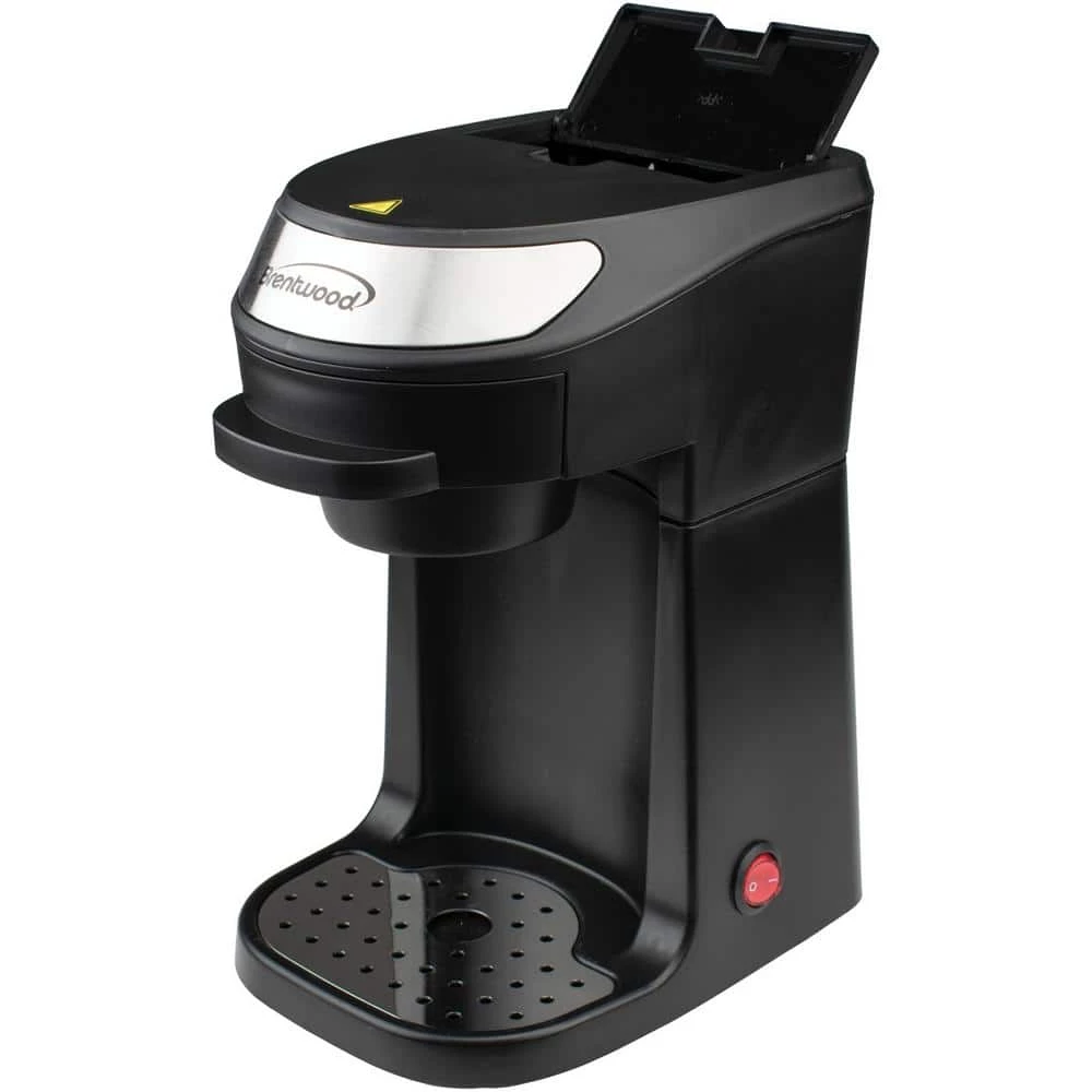 Brentwood 1-Cup Black Single-Serve Coffee Maker with Mug 6 Brentwood 1-Cup Black Single-Serve Coffee Maker with Mug - Image 4