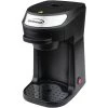 Brentwood 1-Cup Black Single-Serve Coffee Maker with Mug 1 Brentwood 1-Cup Black Single-Serve Coffee Maker with Mug -Air Fryers shop black brentwood single serve coffee makers ts 111bk 64 1000