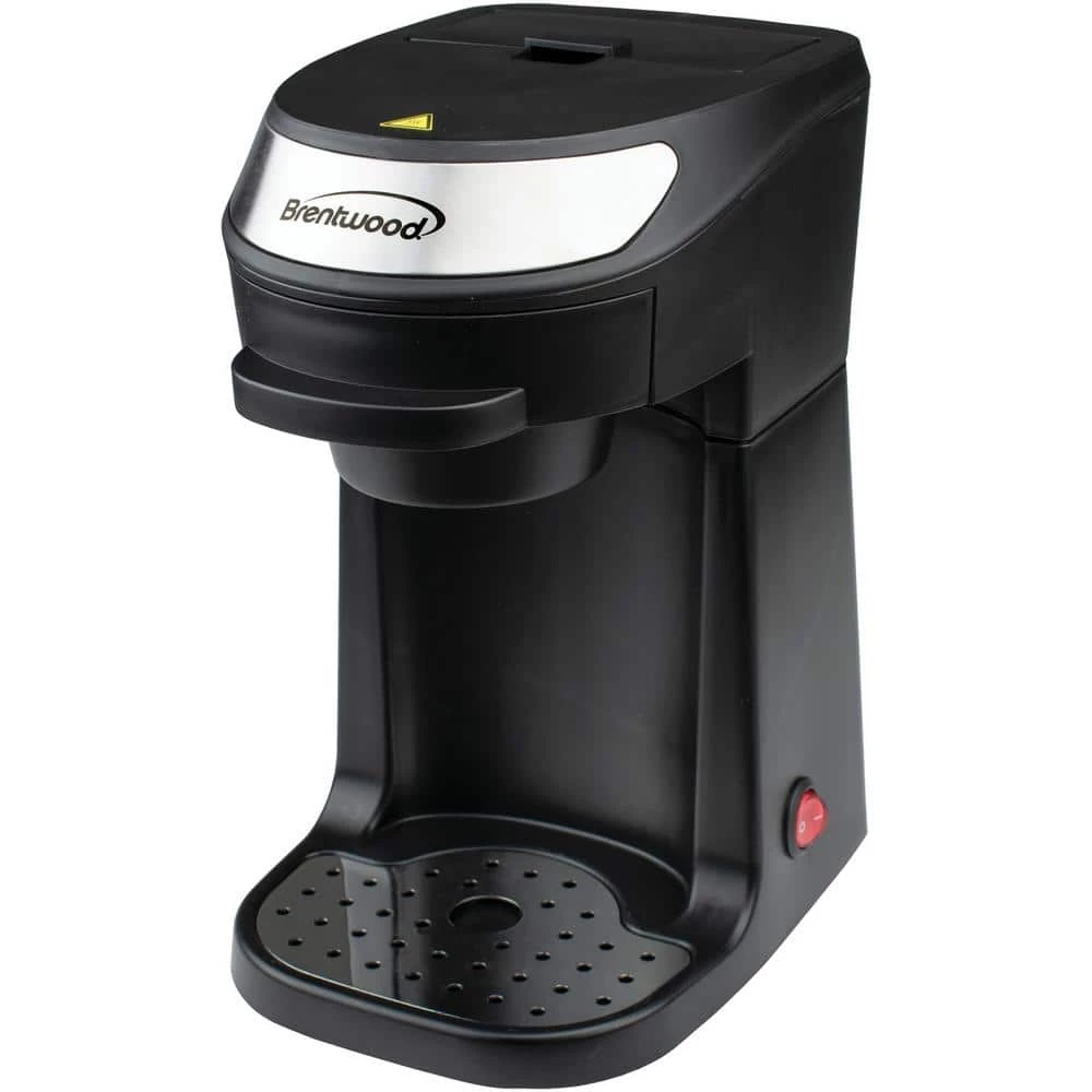 Brentwood 1-Cup Black Single-Serve Coffee Maker with Mug 3 Brentwood 1-Cup Black Single-Serve Coffee Maker with Mug
