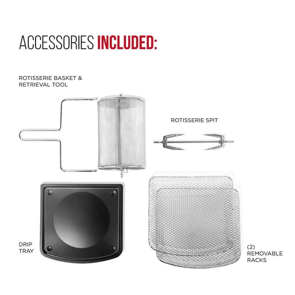 Chefman 6.3 qt. Black Air Fryer TurboFry 7 Chefman 6.3 qt. Black Air Fryer TurboFry - Image 5