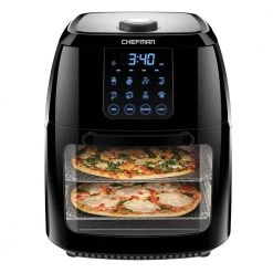 Chefman 6.3 qt. Black Air Fryer TurboFry