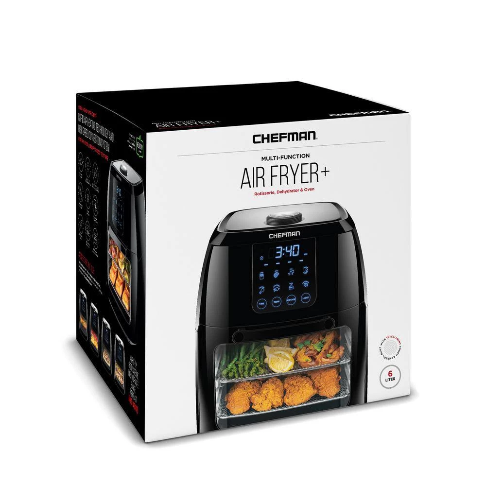 Chefman 6.3 qt. Black Air Fryer TurboFry 9 Chefman 6.3 qt. Black Air Fryer TurboFry - Image 7