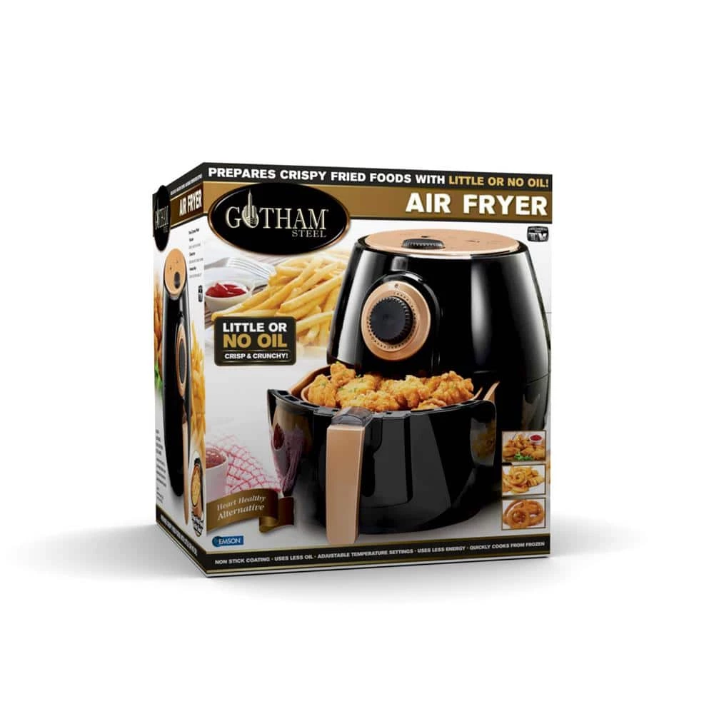 Gotham Steel 4 Qt. (3.8 L) Non-Stick Ti-Cerama Air Fryer 5 Gotham Steel 4 Qt. (3.8 L) Non-Stick Ti-Cerama Air Fryer - Image 3