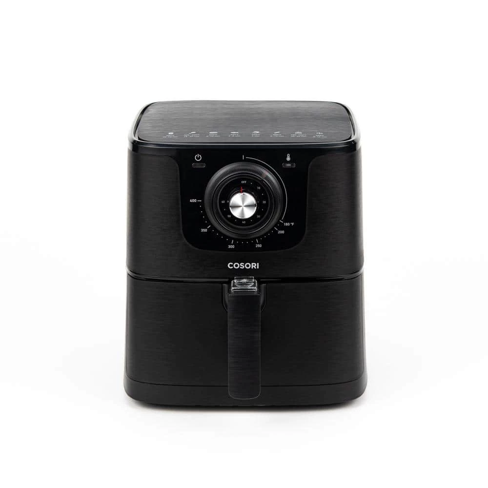 Cosori Premium Black 5.8 QT Air Fryer with Bonus Skewer Rack Set 3 Cosori Premium Black 5.8 QT Air Fryer with Bonus Skewer Rack Set