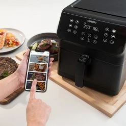 Cosori Pro XLS II Smart 5.8 qt. Black Digital Air Fryer with Pizza Pan 18 Cosori Pro XLS II Smart 5.8 qt. Black Digital Air Fryer with Pizza Pan -Air Fryers shop black cosori air fryers kaapafcssus0035 fa 1000