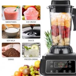 Winado 88 oz. 4-Speed Black Electronic Countertop Blender 11 Winado 88 oz. 4-Speed Black Electronic Countertop Blender -Air Fryers shop black countertop blenders 525100672822 4f 1000
