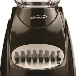 Unbranded Black 12-Speed Blender with Plastic Jar -Air Fryers shop black countertop blenders jb 220b 4f 1000