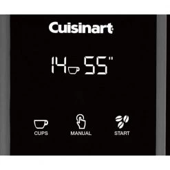 Cuisinart Touchscreen 8 oz. Black Burr Coffee Grinder 11 Cuisinart Touchscreen 8 oz. Black Burr Coffee Grinder -Air Fryers shop black cuisinart coffee grinders dbm t10 1f 1000