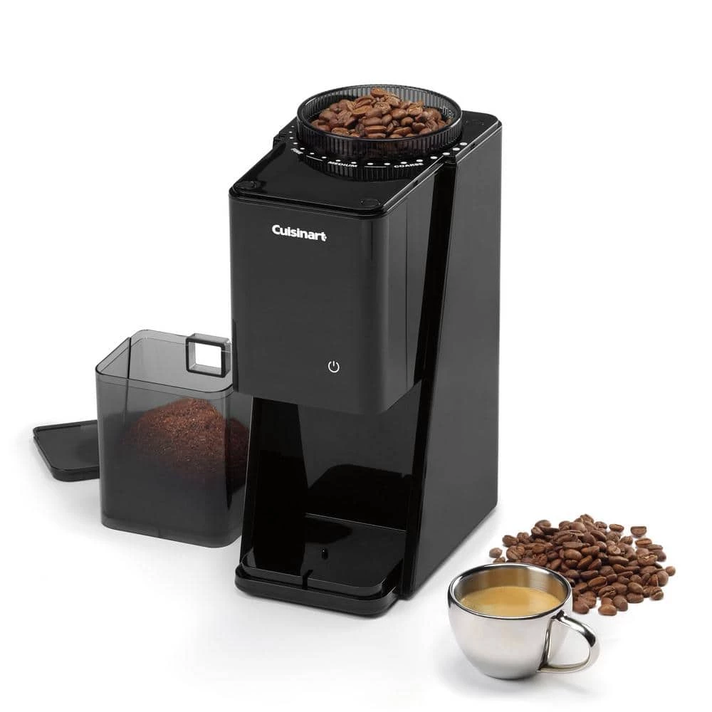 Cuisinart Touchscreen 8 oz. Black Burr Coffee Grinder 8 Cuisinart Touchscreen 8 oz. Black Burr Coffee Grinder - Image 6